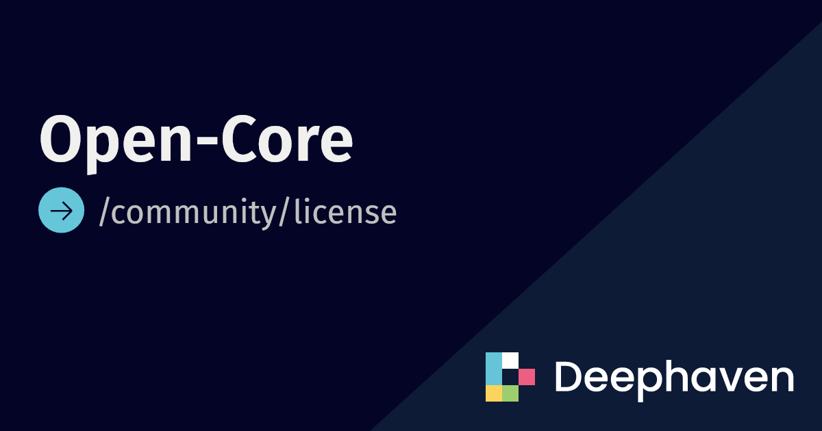 Open-Core | Deephaven